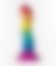 COLOURS PRIDE WABE Gode vague drapeau lgbt 17 cm