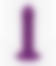 HITSEN 6 PURPLE Gode en silicone avec une ventouse extra puissante