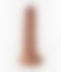 KING COCK 5 SIN TESTÍCULOS Dildo flexible de PVC, seguro para uso anal y vaginal