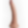 7 inch 2 density silicone cock - piel