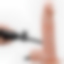 DILDO REALISTICO VIBRADOR E INFLABLE