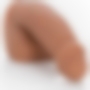 Pene da imballaggio - pene realistico 14,5 cm marrone
