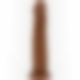 DILDO REALISTA SHARIFE 25 CM MARROM