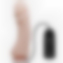 THE BIG PENIS DILDO  CON VIBRACION NATURAL 23.5 CM