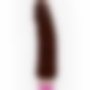 WAVES OF PLEASURE VIBRATOR 19.5 CM BROWN