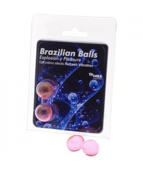 REFRESH VIBRATION Taloka - bolas brasileiras gel emocionante efeito de vibração refrescante 2