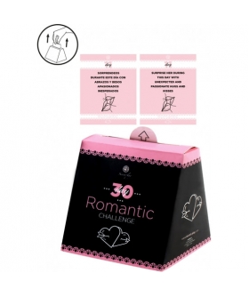 30 DAY ROMANTIC CHALLENGE Prendi una carta ogni giorno e accetta la sfida romantica.