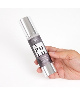 APOLO LOCION Loción corporal masculina de 50 ml con efecto piel de seda