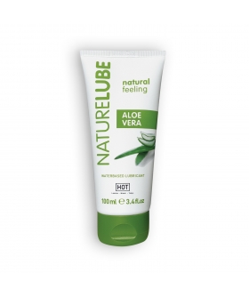 HOT NATURE- LUBRICANTE NATURAL Lubricante base acuosa con aloe, hidratante y sin aroma