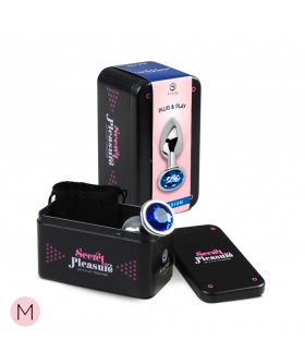 PLUG & PLAY Plug anal medio, fácil uso y limpieza, resistente al agua