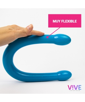 CLASSIX DOUBLE WHAMMY Dildo doble súper flexible para darle la forma que quieras