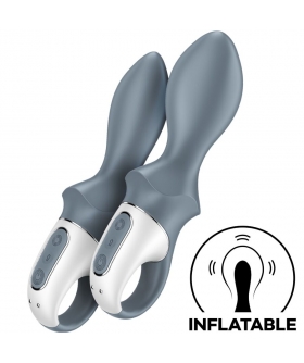 AIR PUMP BOOTY 1 Vibrador inflable ajustable con 12 modos, silicona segura