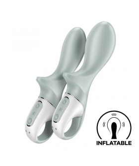 AIR PUMP BOOTY 3 Vibrador anal inflable con 12 modos de vibración discreto y recargable