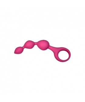 ALIVE TRIBALL Sfere anali in silicone rosa triball 15 cm