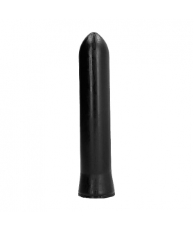 ALL BLACK D22 STRAIGH Vibrador todo preto 22cm