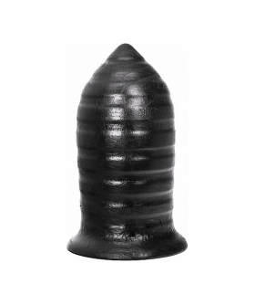 ALL BLACK  16CM Plug anal tudo preto 16cm