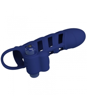 ALTAF Funda vibratoria de silicona, 10 funciones, clímax garantizado