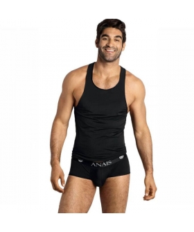 ANÁIS MEN  TIGHT Descrição: lingerie preta de microfibra macia.