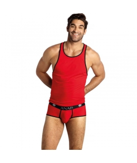 ANAIS MEN  SOUL Resumo: lingerie vermelha de microfibra suave