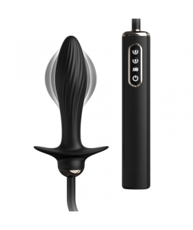 PLUG INFLABLE INFLATABLE VIBRA Plug vibratório insuflável para estimulação anal intensa