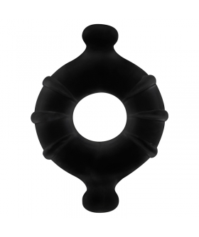 GUMMY RING- LARGE Anel de goma - grande - preto