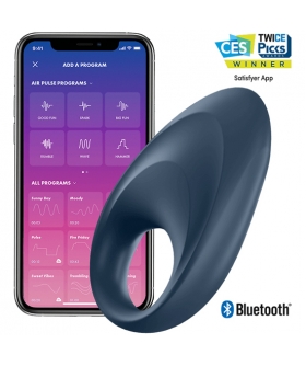 SATISFYER MIGHTY ONE Anel vibratório com app e bluetooth mighty one ring satisfyer azul

anel vibratório com ap