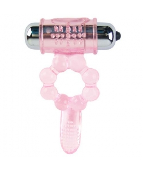 ANILLO VIBRATOR SILICONE Anello vibrante con doppia stimolazione - vive la vita: incredibile giocattolo sessuale pe