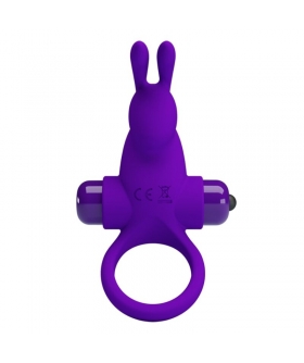 ANILLO VIBRADOR I CONEJO PARA  Juguete sexual vibrador para parejas, varios modos