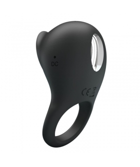 ANILLO VIBRADOR PARA PENE CON Anello di silicone con linguetta stimolante ricaricabile