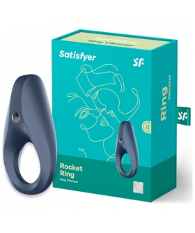 SATISFYER RING Anello razzo anello vibrante blu scuro