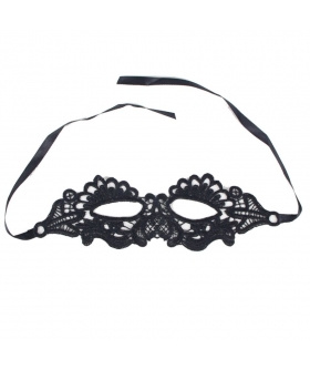 ANTIFAZ NEGRO TALLA UNICA Masque en dentelle pour des moments intimes séduisants.