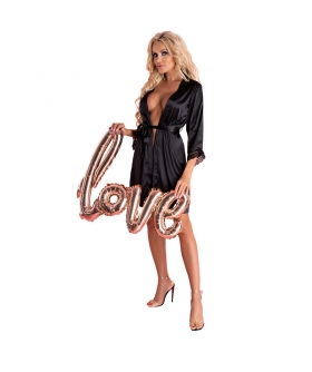 ARILADYEN LC 90568 Conjunto erótico com roupão e tanga elegantes