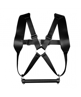 ARNÉS DEL JUICIO Découvrez notre harnais BDSM en cuir PU, spécialement conçu pour les dominateurs aguerris