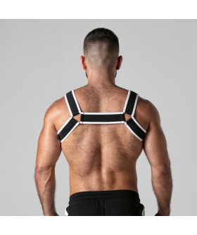 LOCKER BLACK Arreio versátil e ousado com malha reforçada e design único