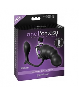 ASS-GASM COCK BLOCKER Bloqueur de bite ass-gasm de la collection elite anal fantasy