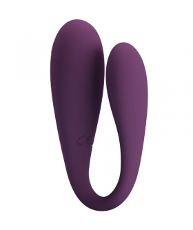 AUGUST VIBRADOR DOBLE PLACER G Vibrador de silicona con 12 funciones, app y USB recargable