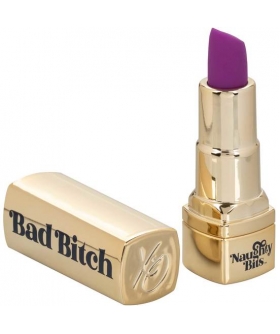 BAD BITCH Bala vibradora discreta, 10 modos, USB, silicona, portátil