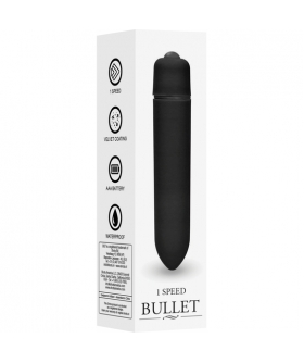 BULLET BLACK Bala vibradora básica a pilhas