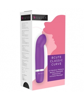 BCUTE CLASSIC POINT G Vibrador massageador de silicone com múltiplas funções.