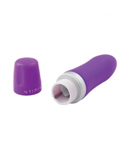 BCUTE CLASSIC ROYAL PURPLE Vibrador compacto, preciso, versátil, impermeável, multi-velocidade.