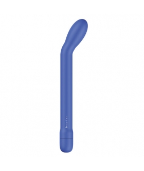 BGEE Vibrador delgado con punta curva para estimular