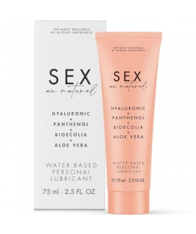 SEX NATURAL Lubricante base agua; suave, natural, vegano y seguro