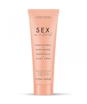SEX NATURAL Lubricante base agua; suave, natural, vegano y seguro