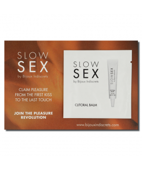 CLITORIS BALM Monodosis bálsamo clitoriano con efecto calor y aroma a coco