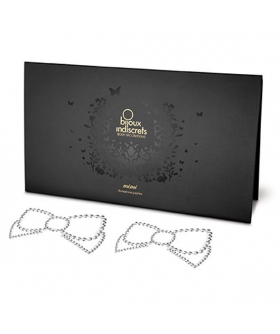 MIMI BOW Couvre-mamelons brillant couleur argent