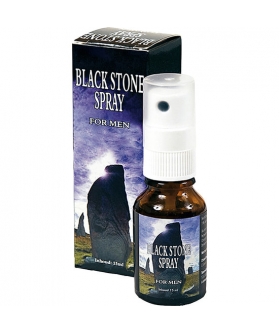 BLACK STONE Spray retrasa la eyaculación con efecto anestésico suave