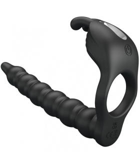 BLACKNEY ANILLO PENE CON PLUG  Anel vibratório com 7 modos de vibração