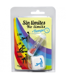 JUEGO PARA PAREJAS LGTBI+ Juego de dados erótico con reloj de arena para parejas
