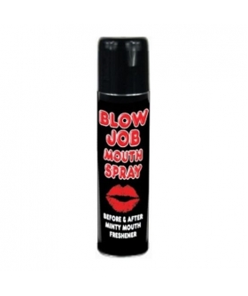 BLOW JOB Spray bucal sin azúcar con sabor refrescante a menta