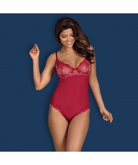 ROSALYN Corps rosalyne: lingerie sensuelle en couleur vin
